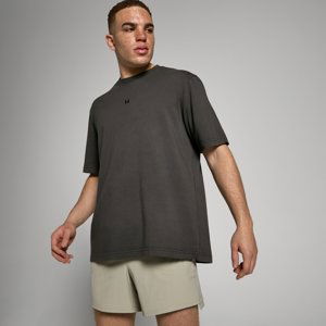 MP Pánské Tempo Oversized Washed Tričko – Seprané Černé - XL