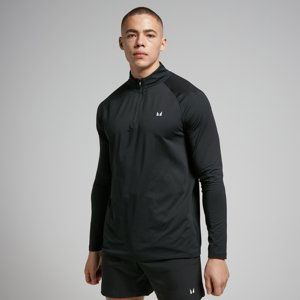 MP Pánský Training 1/4 Zip – Černý - M