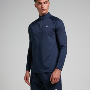 MP Pánský Training 1/4 Zip – Námořnický Modrý - XXL