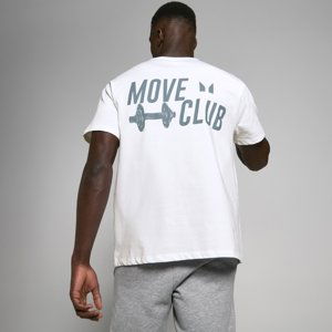 MP Oversized Move Club Tričko – Bílé - L - XL