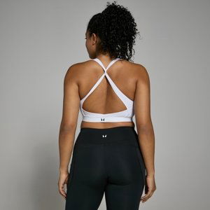 MP Women's Power Cross Back Sports Bra - White - XS