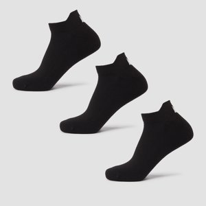 MP Unisex Trainer Ponožky (3 balení) – Černé - UK 6-8