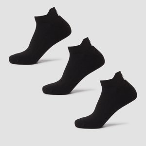 MP Unisex Trainer Ponožky (3 balení) – Černé - UK 12-14