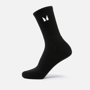MP Dámské Essentials Crew Ponožky - Černé - UK 6-8
