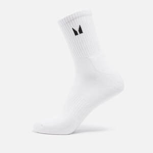 MP Dámské Essentials Crew Ponožky - bílá - UK 2-5