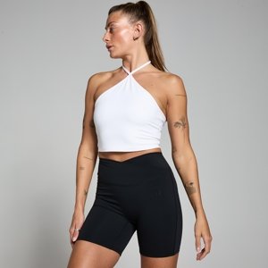 MP Dámské Tempo Halter Neck Tričko bez Rukávů – Bílé - XS