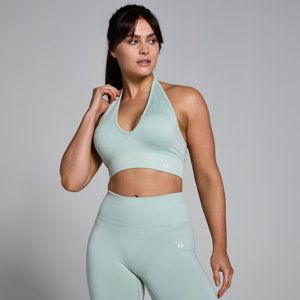 MP Women's Tempo Seamless Halter Neck Bra - Fresh Mint - L