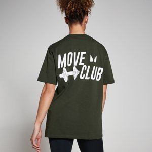 MP Oversized Move Club Tričko – Lesní Zelené - XS