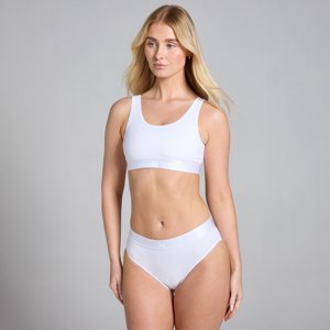 MP Scooped Neck Braletka – Bílá - S