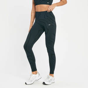 MP Dámské Tempo Wave Seamless Legíny – Černé - XXL