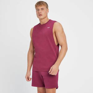 MP Pánský Rest Day Drop Armhole Top Bez Rukávů – Červené Bobule - XXL