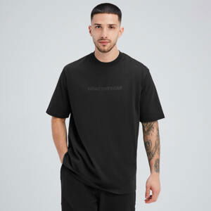 MP Pánské Rest Day Oversized Tričko – Černé - XXL