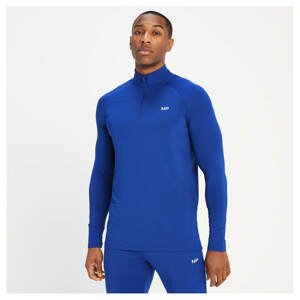 MP Pánský Training 1/4 Zip – Kobaltově Modrý - M