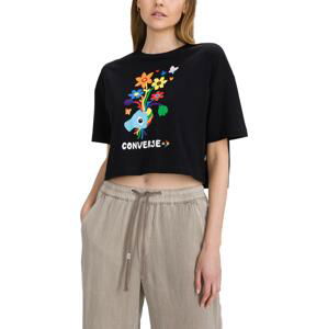 Triko Converse Converse Pride Cropped T-Shirt