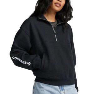 Mikina s kapucí Converse Converse Fashion Half-Zip Sweatshirt