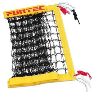 Síť Funtec PRO BEACH NETZ PLUS, 8.5 M, FOR PERMANENT BEACH VOLLEYBALL NET SYSTEMS, WITH EXTRA STRONG SIDE PANELS