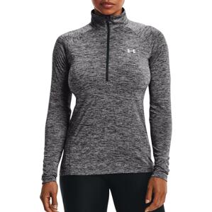 Triko s dlouhým rukávem Under Armour Tech 1/2 Zip - Twist-GRY