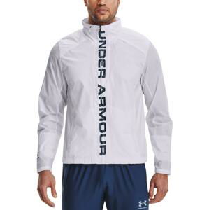 Bunda s kapucí Under Armour Accelerate Pro Storm Shell-WHT