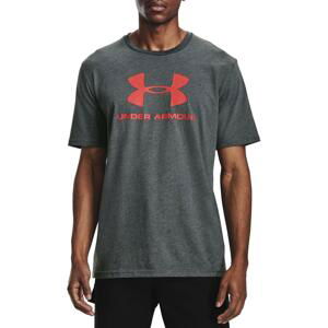 Triko Under Armour UA SPORTSTYLE LOGO SS-GRY