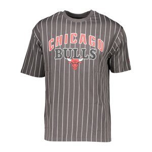 Triko New Era New Era NY Bulls Pinstripe Wordmark T-Shirt FGRH