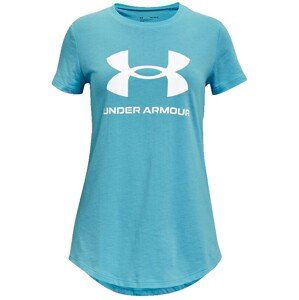 Triko Under Armour UA SPORTSTYLE LOGO SS-BLU