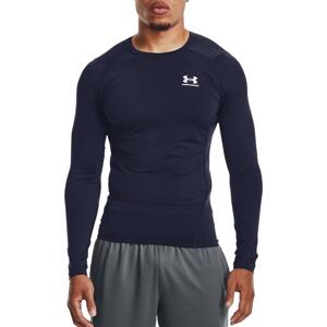 Kompresní triko Under Armour UA HG Armour Comp LS-NVY