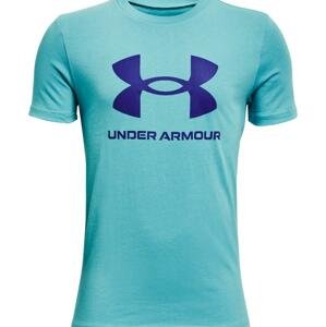 Triko Under Armour UA Sportstyle Logo SS-BLU
