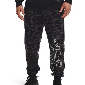 Kalhoty Under Armour UA RIVAL FLC CAMO SCRIPT JGR-BLK