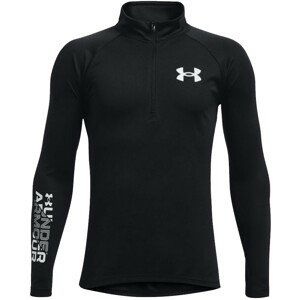 Triko s dlouhým rukávem Under Armour UA Tech BL 1/2 Zip-BLK