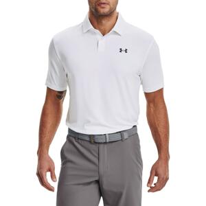 Triko Under Armour UA T2G Polo-WHT