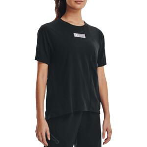 Triko Under Armour Live Woven Pocket Tee-BLK