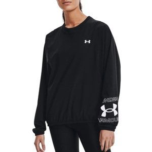 Mikina Under Armour Woven Graphic Crew-BLK