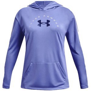 Mikina s kapucí Under Armour Tech Graphic LS Hoodie-BLU