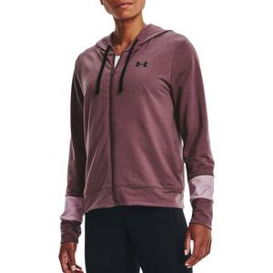 Mikina s kapucí Under Armour Rival Terry CB FZ Hoodie-PPL
