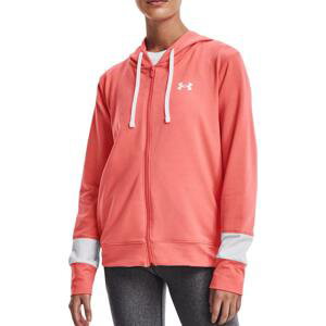 Mikina s kapucí Under Armour Rival Terry CB FZ Hoodie-ORG