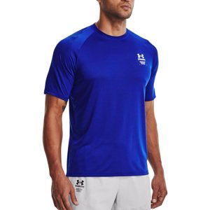 Triko Under Armour UA Armourprint SS-BLU