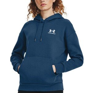 Mikina s kapucí Under Armour Essential Fleece Hoodie-BLU