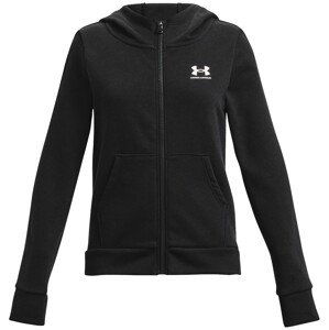 Mikina s kapucí Under Armour Rival Fleece LU FZ Hoodie-BLK