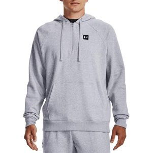 Mikina s kapucí Under Armour UA Rival Fleece 1/2 Zip HD-GRY