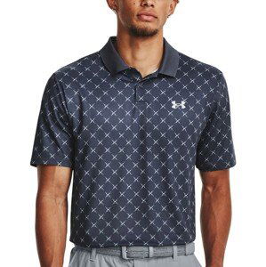 Triko Under Armour UA Perf 3.0 Printed Polo-GRY