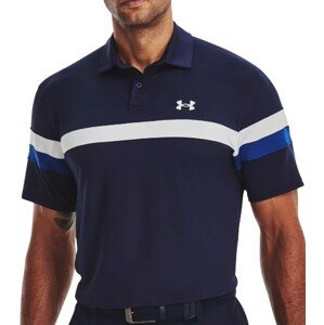 Triko Under Armour UA T2G Color Block Polo-NVY