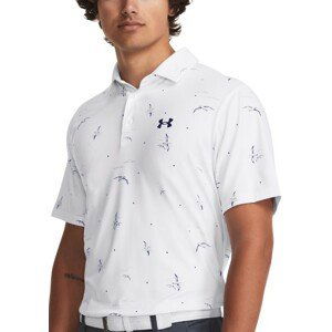 Polokošile Under Armour UA Playoff 3.0 Printed Polo-WHT