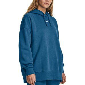 Mikina s kapucí Under Armour UA Rival Fleece OS Hoodie-BLU