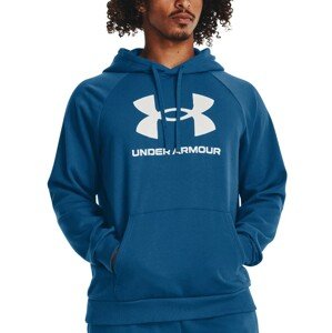 Mikina s kapucí Under Armour UA Rival Fleece Logo HD-BLU