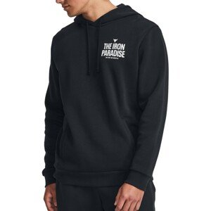 Mikina s kapucí Under Armour Pjt Rock Rival Fleece Hoodie-BLK