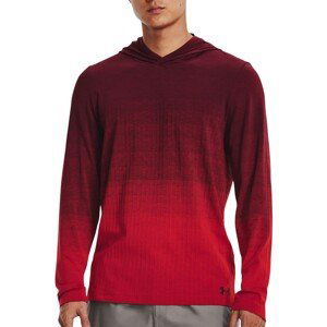 Mikina s kapucí Under Armour UA Seamless LUX Hoodie-RED