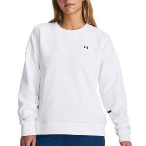 Mikina Under Armour Unstoppable Flc Crew-WHT