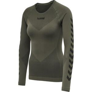 Kompresní triko Hummel FIRST SEAMLESS JERSEY L/S WOMAN