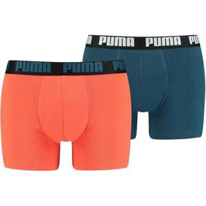 Šortky Puma  Basic Boxer 2er Pack Rot Blau F302