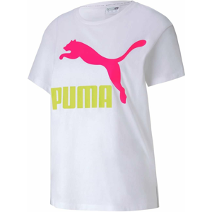 Triko Puma Classics Logo Tee  White-RIDER